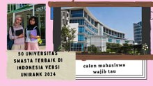 50 Universitas Swasta Terbaik di Indonesia Versi UniRank calon mahasiswa wajib tau