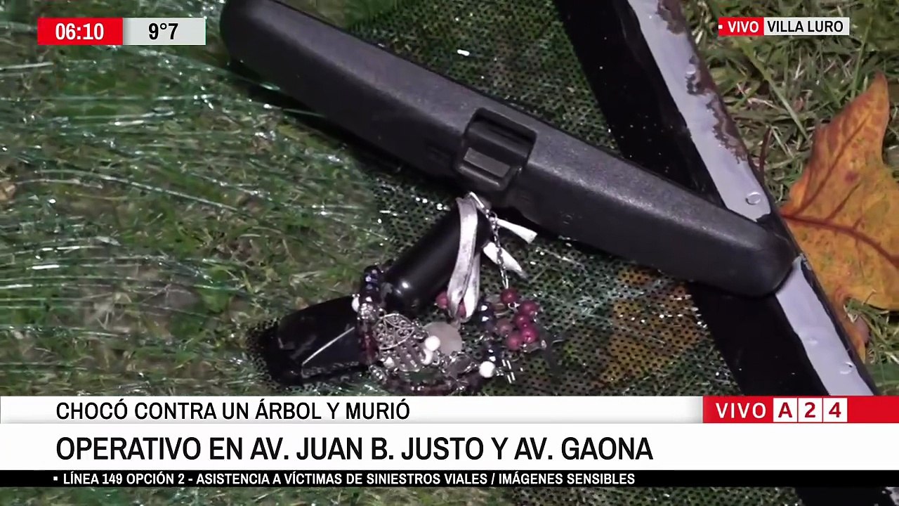 Accidente fatal en Villa Luro