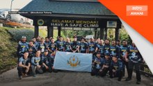 Tengku Hassanal berjaya tawan puncak Gunung Kinabalu