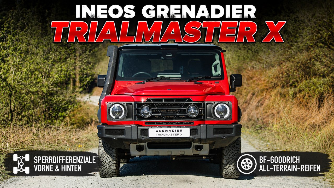 2026 Ineos Grenadier Trialmaster X mit Premium-Ausstattung