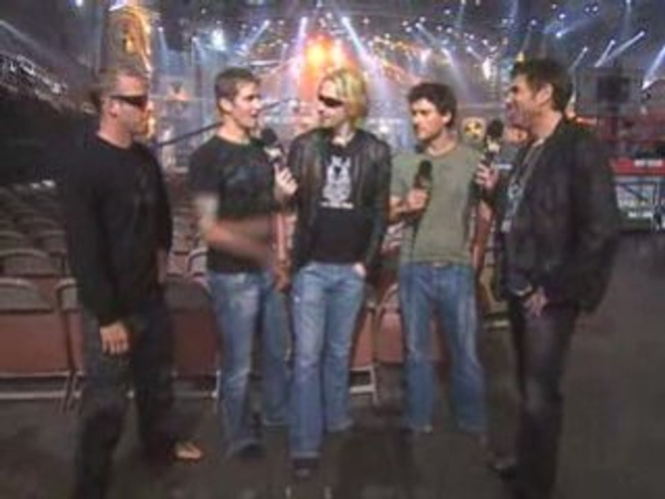 NickelBack & ZZ Top Backstage VH1 Rock Honors