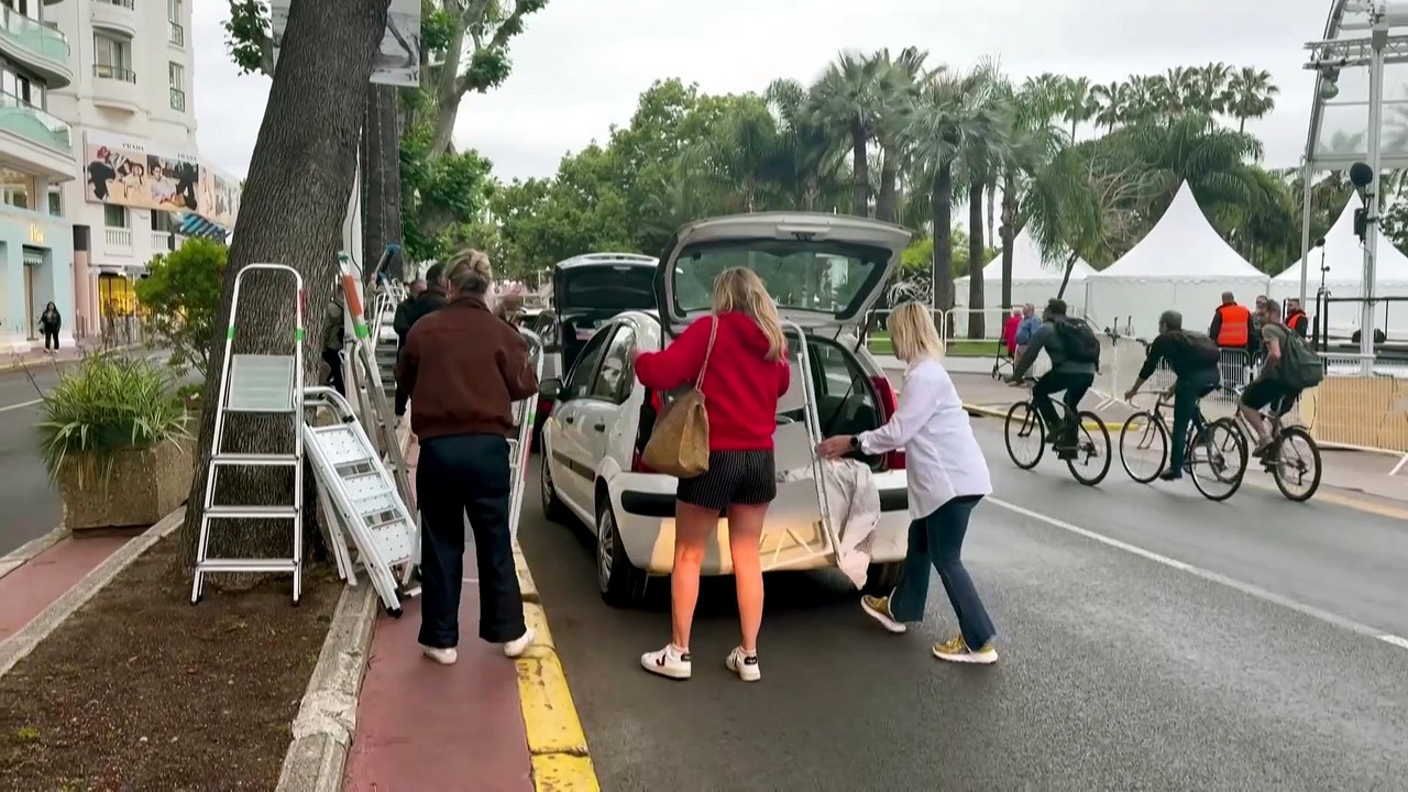 Festival de Cannes 2026: Los fans toman posiciones en la alfombra roja antes del inicio