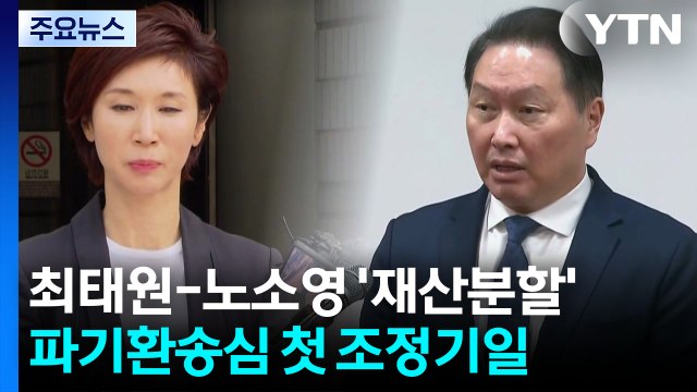 최태원-노소영 '재산분할' 파기환송심 첫 조정...결론 '아직' / YTN