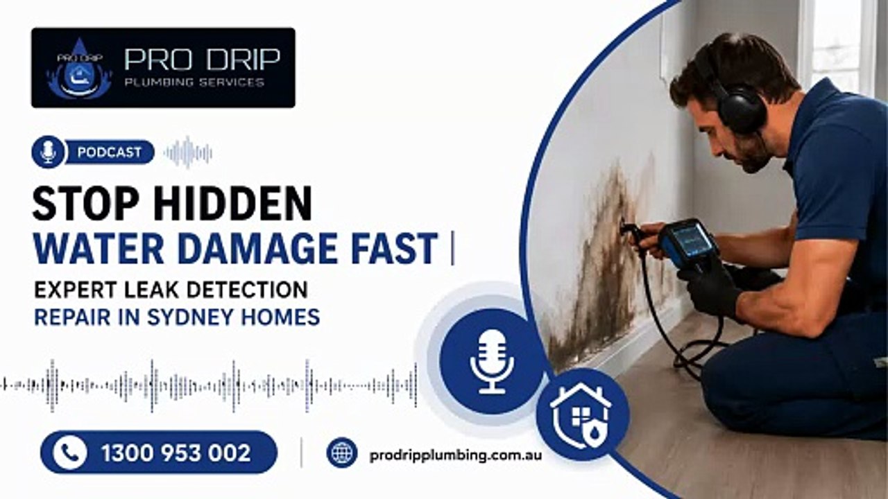 Stop Hidden Water Damage Fast | Expert Leak Detection Repair in Sydney Homes