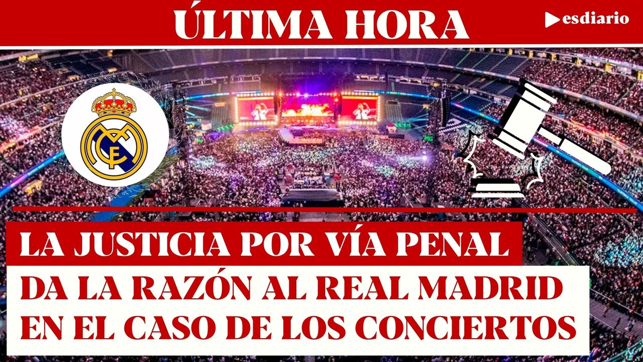 #ÚLTIMAHORA Conciertos en el Bernabéu: la Justicia le da la razón al Real Madrid | ESdiario