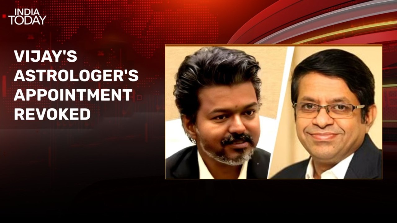 Vijay revokes appointment of his personal astrologer as OSD following criticism