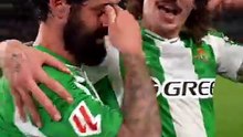 Isco em lágrimas com regresso do Bétis à Liga dos Campeões