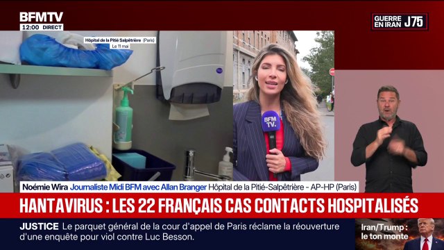 Hantavirus: les 22 cas contact identifiés en France sont hospitalisés