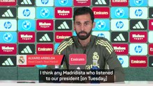 All Real Madrid fans agree with Perez - Arbeloa