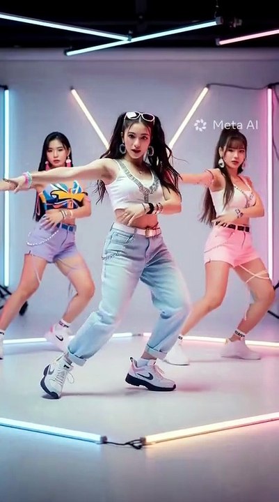 Ai Korean drama and short video dance Netflix Sony Kpop ✨💥 #ai #sony #focus #respect #skills #smooth