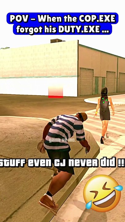 GTA San Andreas Funny Moment – COP.EXE has stopped working AGAIN... 😎💀🔥 | PC vs Console Meme (Part 405)