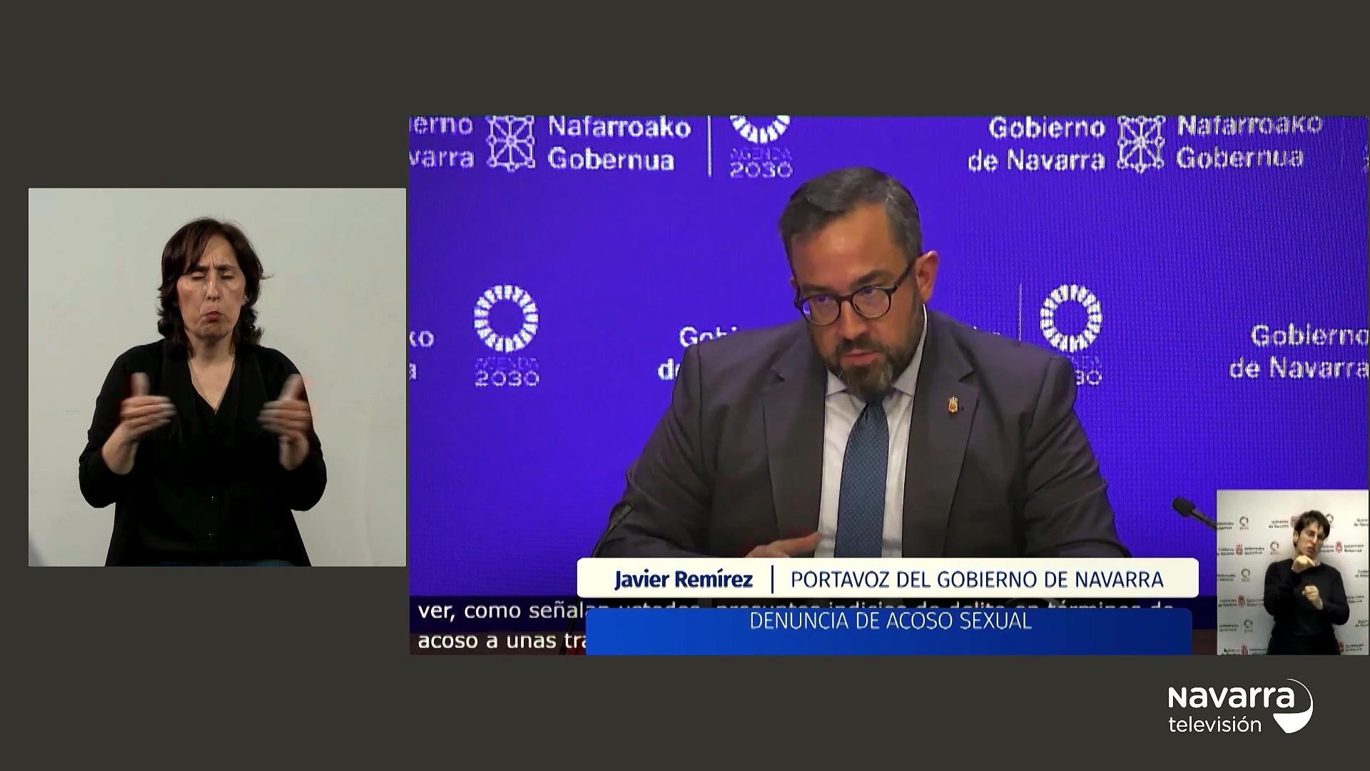 Noticias de Navarra 14.30h 13/05/2026 Lengua de Signos