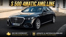 Mercedes-Benz S 500 4Matic AMG Line mit Hightech & Komfort