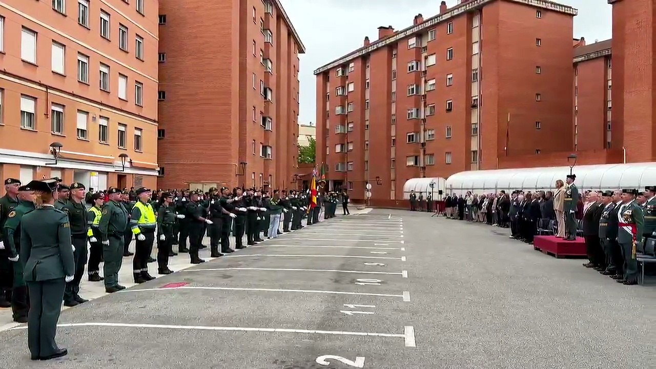 Himno de España en la Guardia Civil