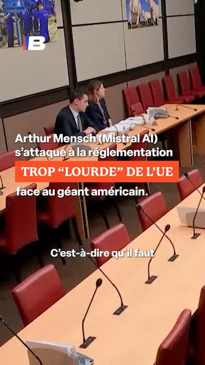 🤯 Arthur Mensch (Mistral AI) s'attaque à l'UE ⁉️