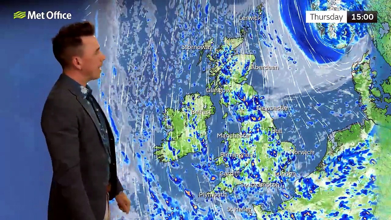 Met Office National Evening Weather Forecast 13...