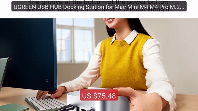 UGREEN USB HUB Docking Station for Mac Mini M4 M4 Pro M.2 NVMe SSD ... — Top Rated 2026 | Buy Now!
