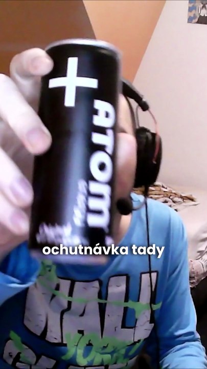 ⚡️ ATOM Energy Drink – Stojí za to? Moje první ochutnávka!
