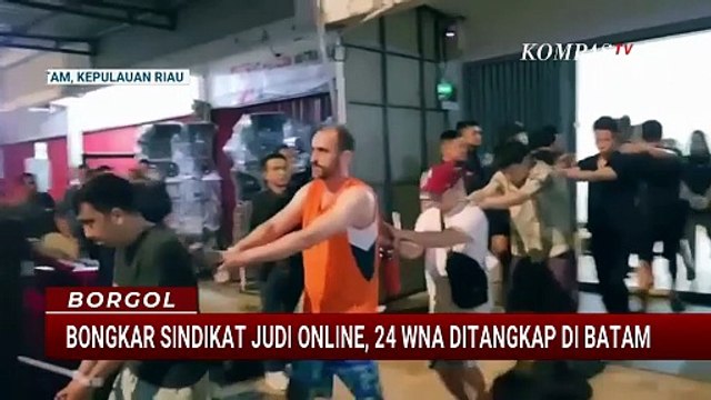 Polisi Bongkar Sindikat Judol Internasional di Batam, 24 WNA Ditangkap | BORGOL