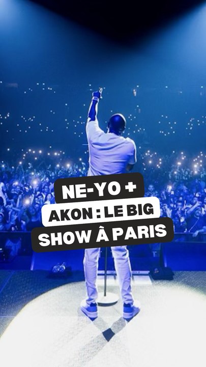 Ne-Yo et Akon : le big show à Paris