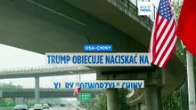 Donald Trump przybył do Pekinu na kluczowy szczyt z Xi Jinpingiem