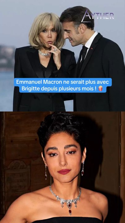 Emmanuel Macron ne serait plus avec Brigitte et parlerait avec une actrice!#macron #brigittemacron