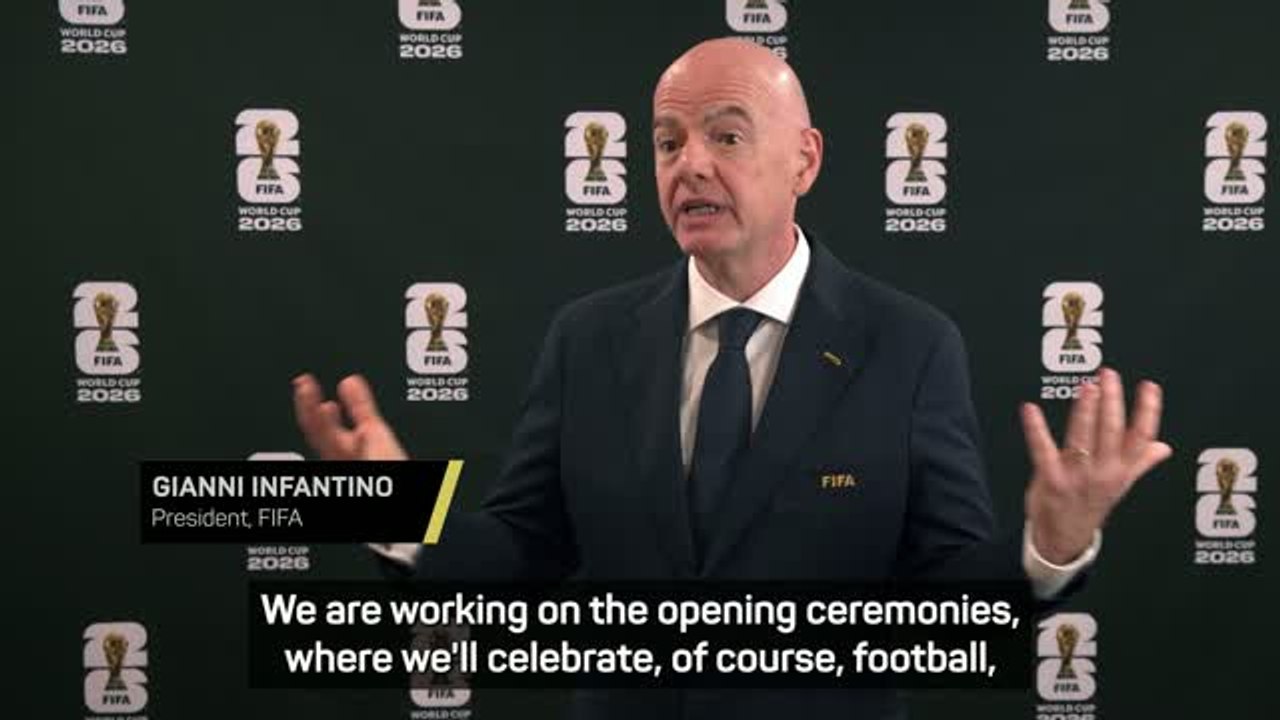 Infantino details plans to help bring party atmosphere to 2026 World Cup