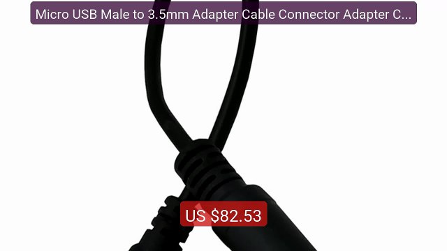 Micro USB Male to 3.5mm Adapter Cable Connector Adapter Cable ... — Hot Deal 2026 | Limited Offer!