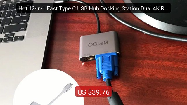 Hot 12-in-1 Fast Type C USB Hub Docking Station Dual 4K RJ45 Pd HD... — Best Deal 2026 | Shop Now!