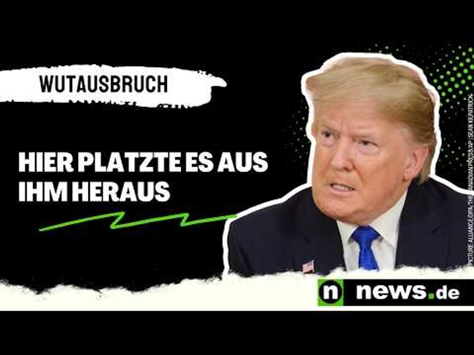 Donald Trump: Nächtlicher Wutausbruch - hier platzte es aus ihm heraus