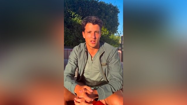 Luciano Darderi, il tennista rivelazione agli Atp di Roma: Grazie a tutta Fano, che sta facendo il tifo per me