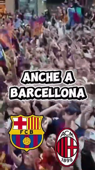 Barcellona, il coro anti-Juve durante la festa Liga: lo stesso dei tifosi del Milan