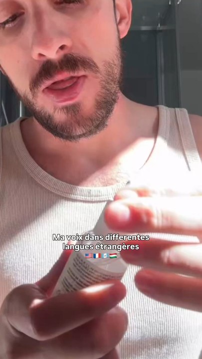 Ma voix dans différentes langues étrangères