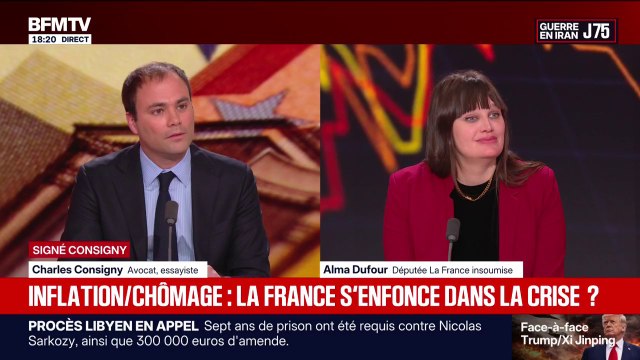 SIGNÉ CONSIGNY - Inflation en hausse en France: Il n'y a pas de surprise à avoir , estime Charles Consigny