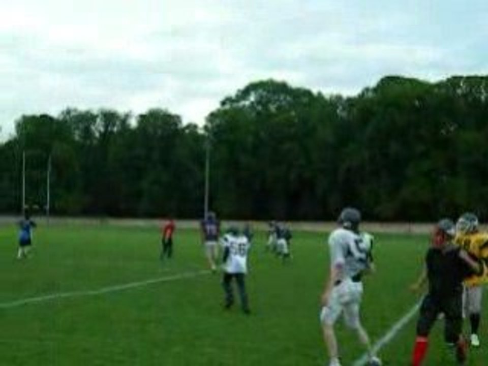 Entrainement Fenris junior : tackle Nathan