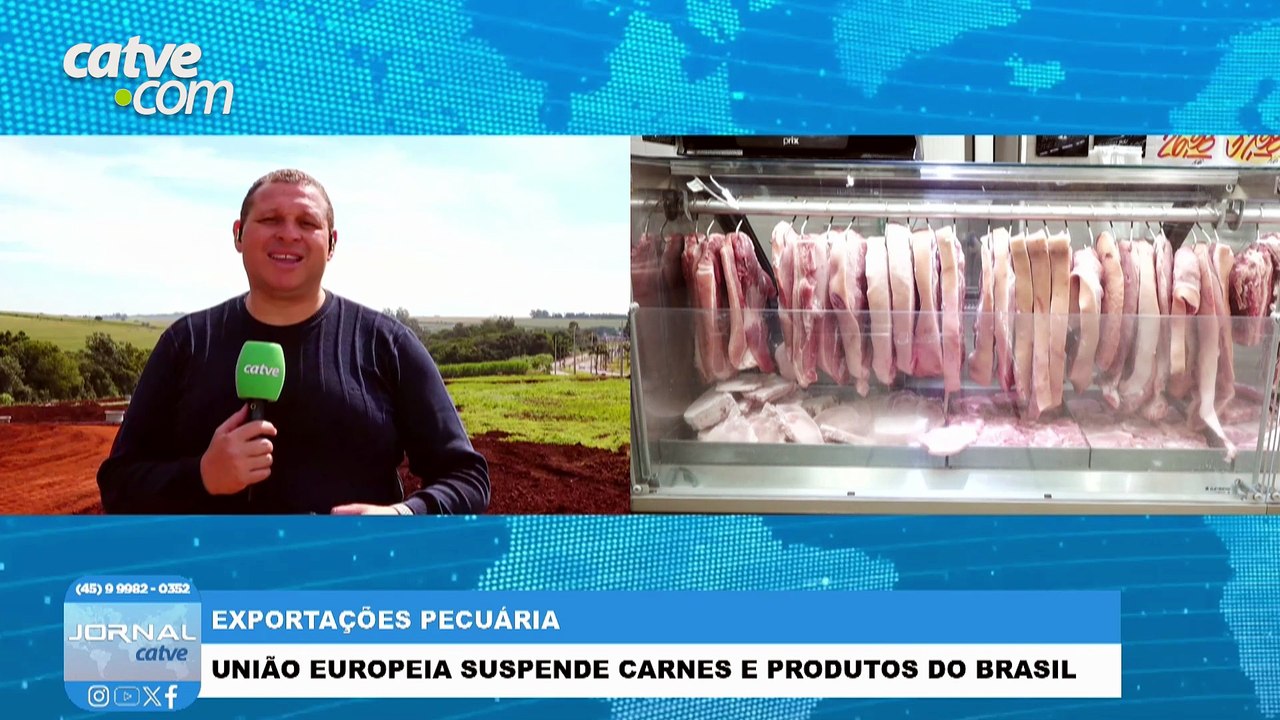 União Europeia exclui Brasil de lista para exportação de carnes