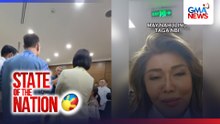 Sen. Imee Marcos, sinabing may nahuli umanong taga-NBI sa Senado | SONA