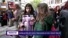 JIN TV |GÜNDEMİN SESİ-Pelin Özkaptan-Kadınlar Birlikte Güçlü'den kadınlar için 'Adalet Zinciri'