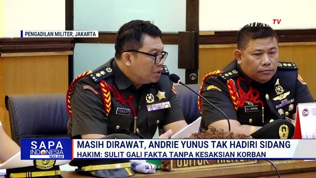 Sidang Kasus Penyiraman Air Keras Andrie Yunus, Hakim: Sulit Gali Fakta Tanpa Kesaksian Korban