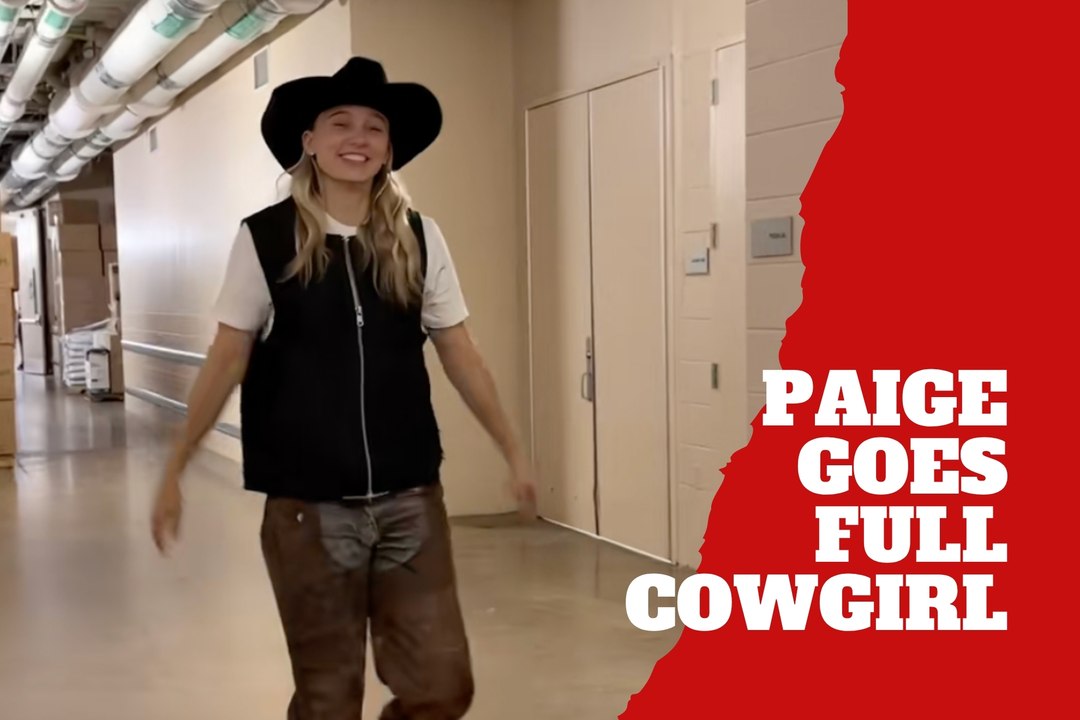 Paige Bueckers embraces Texas style in full cowgirl game day look