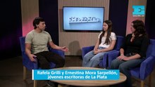 Rafela Grilli y Ernestina Mora Sarpellón, jóvenes escritoras de La Plata