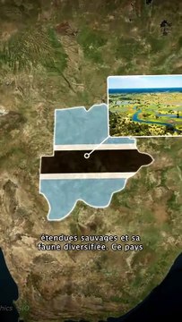 1 jour 1 pays pendant 195 jours, Botswana #géographie