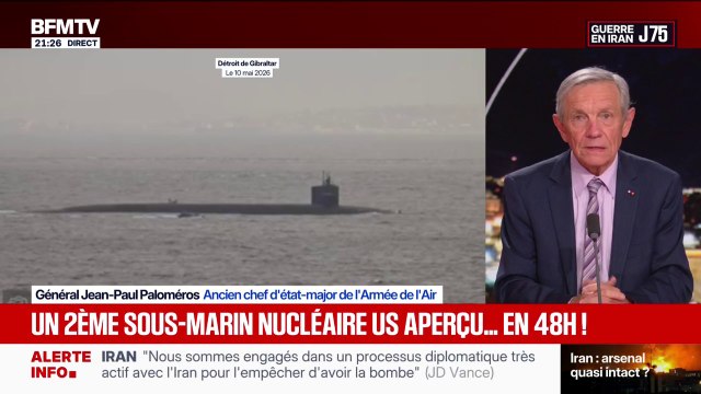 Sous-marins américains aperçus: “Donald Trump aime bien montrer sa force, or les sous-marins ne se voient pas”, ironise le général Jean-Paul Paloméros