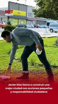 📌 Javier Díaz publicó un mensaje en redes donde destacó que una mejor ciudad se construye con pequeñas acciones diarias como mantener limpia la vía pública, cuidar los espacios y respetar a los demás 🏙️✨.