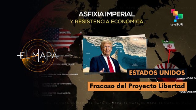 El Mapa | Mapa del día | Estados Unidos | Fracaso del Proyecto Libertad 13-05-2026