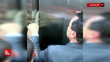 Gaziantep'te CHP heyeti bozulan asansörde mahsur kaldı