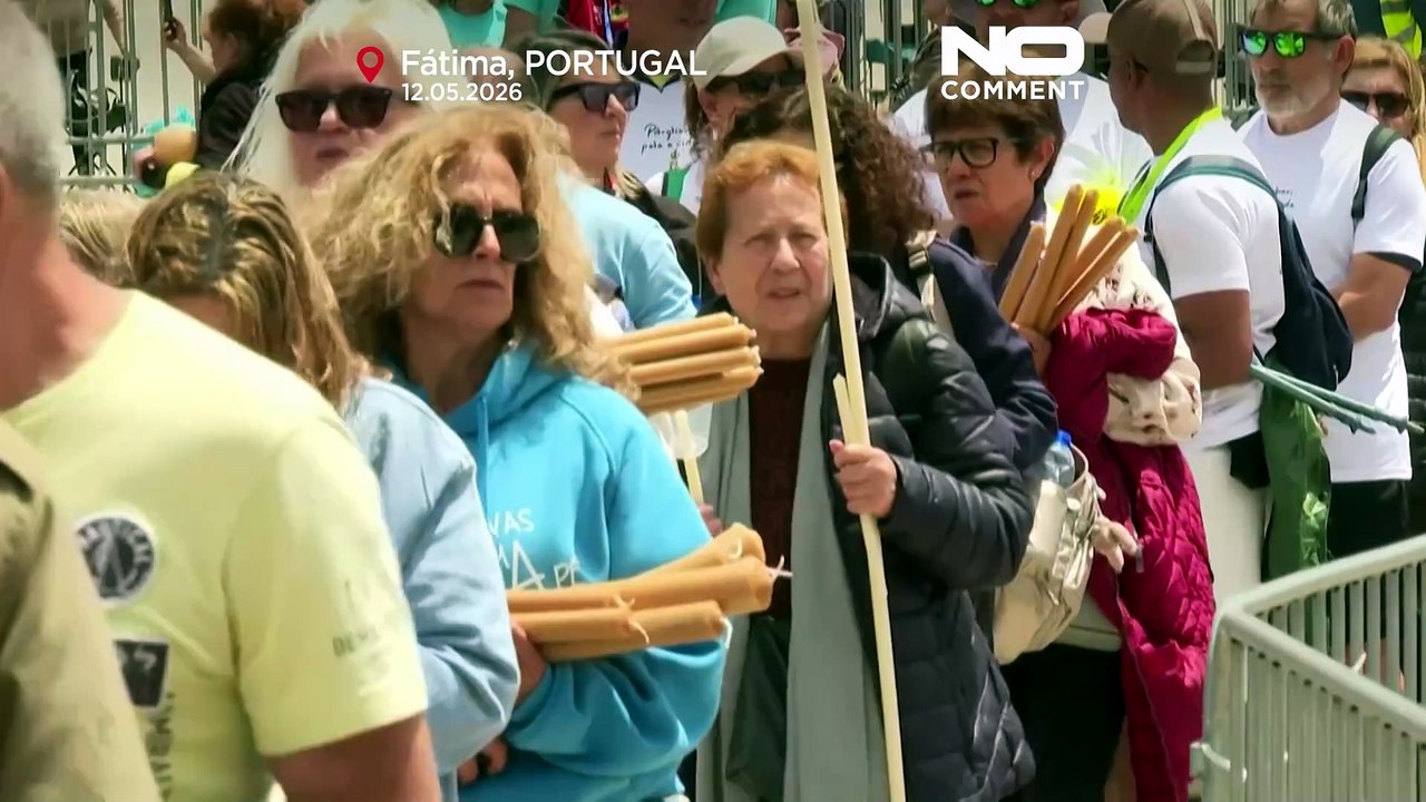 Fatima-Heiligtum in Portugal: Viertelmillion Pilger bei Lichtermesse