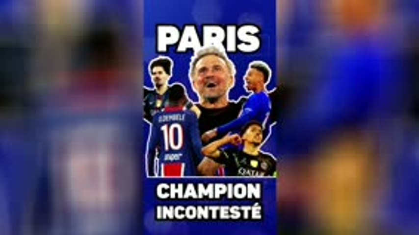 Un Paris champion incontesté de Ligue 1