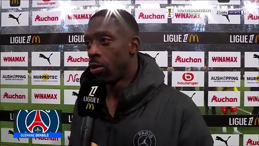 Ligue 1 : Dembélé : "Le 30 mai, on a quelque chose de grand !"