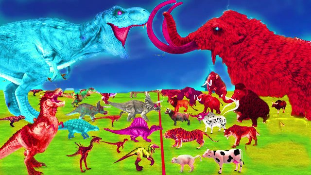Prehistoric Animals vs Dinosaurs Animals Size Animal Epic Battle Animal Revolt Battle Simulator thumnail
